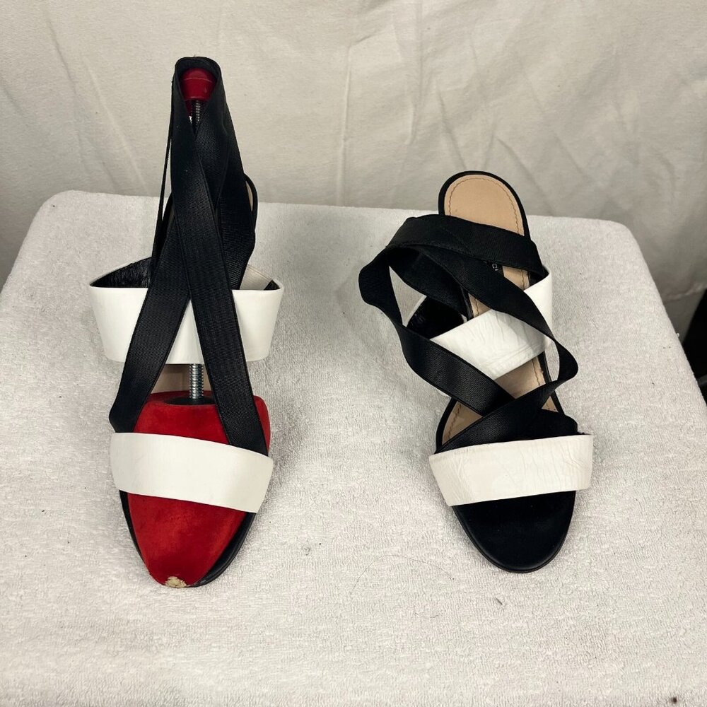 French Connection Strap Heels Size 8.5 | Elegant Open Toe Dress Sandals for Wome